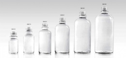 clear dropper dispensing bottle DIN18mm